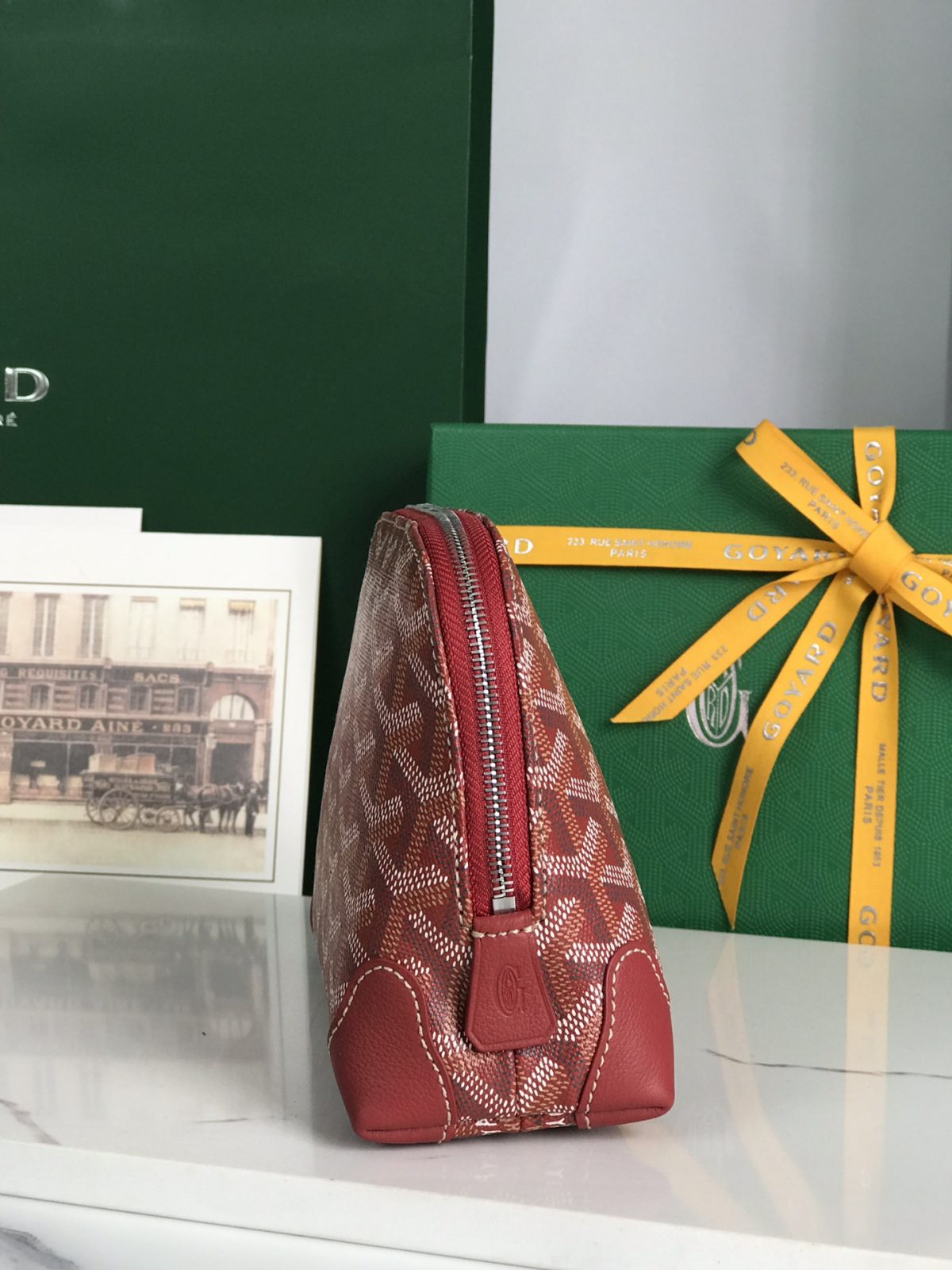 Goyard Vendome Pouch Clutch Size 17.5*14*6.5cm - Image 4