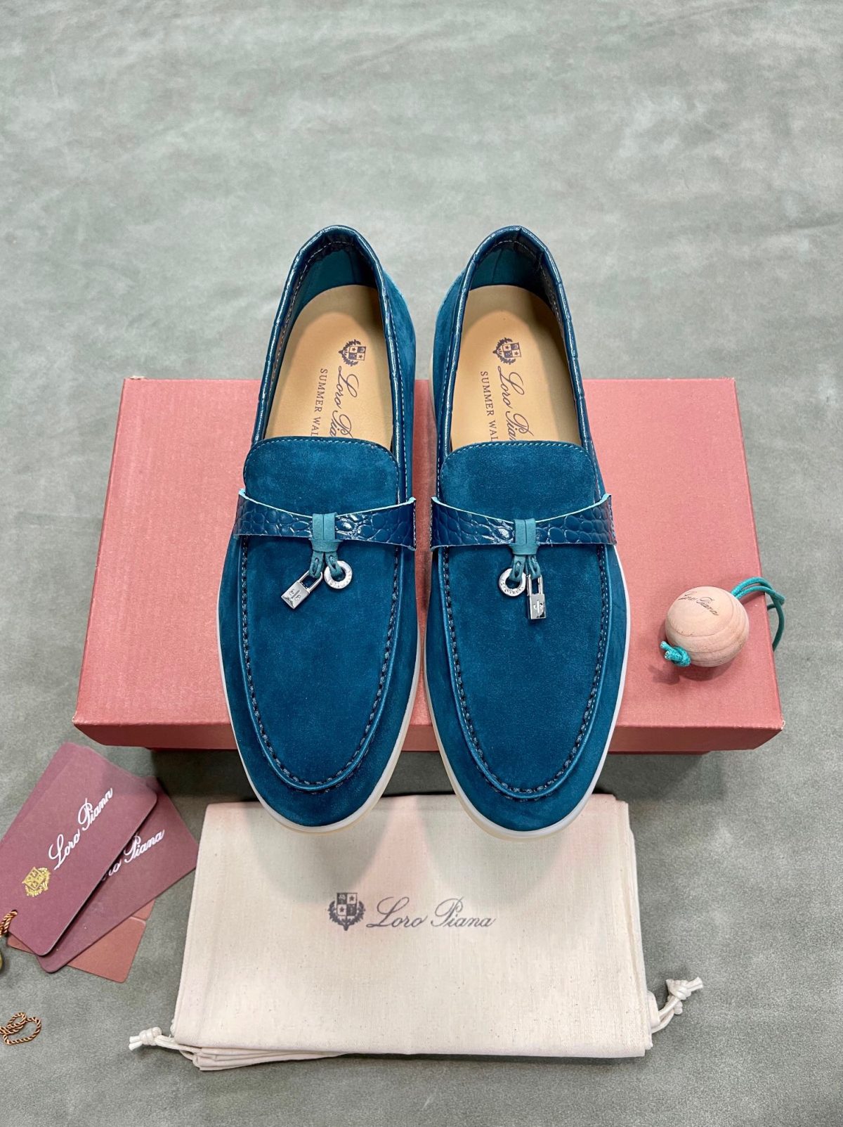Loro Piana Unisex Loafers Size 36-45 - Image 2