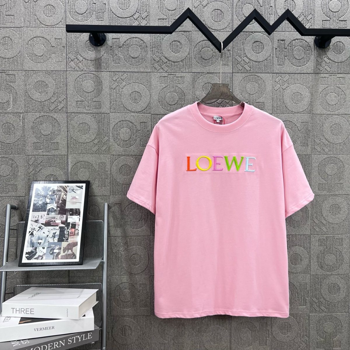 Loewe T Shirt  Embroider Logo Size XS-L - Image 1