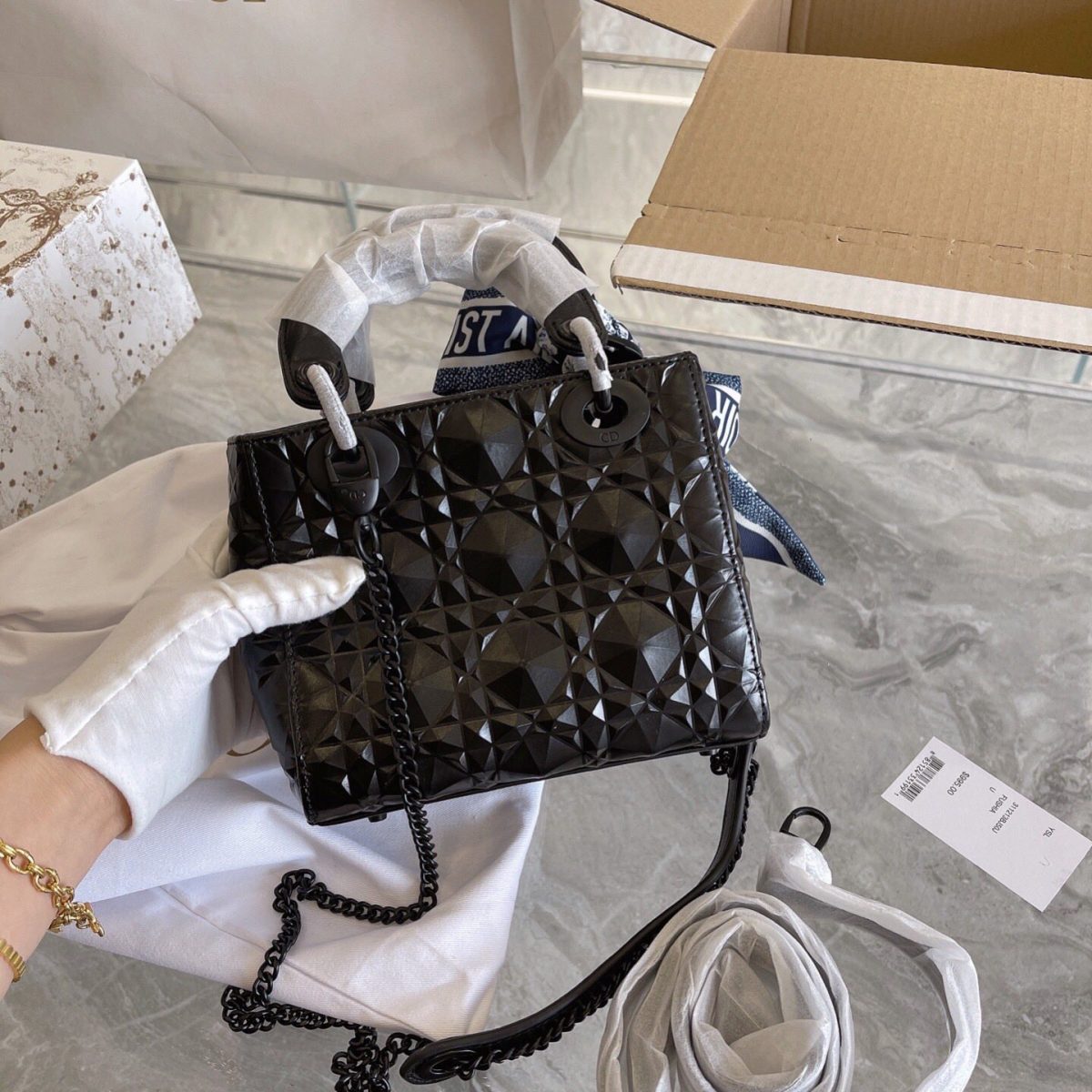 Dior Lady 2022SS Women Shoulder Bags 17cm - Image 5