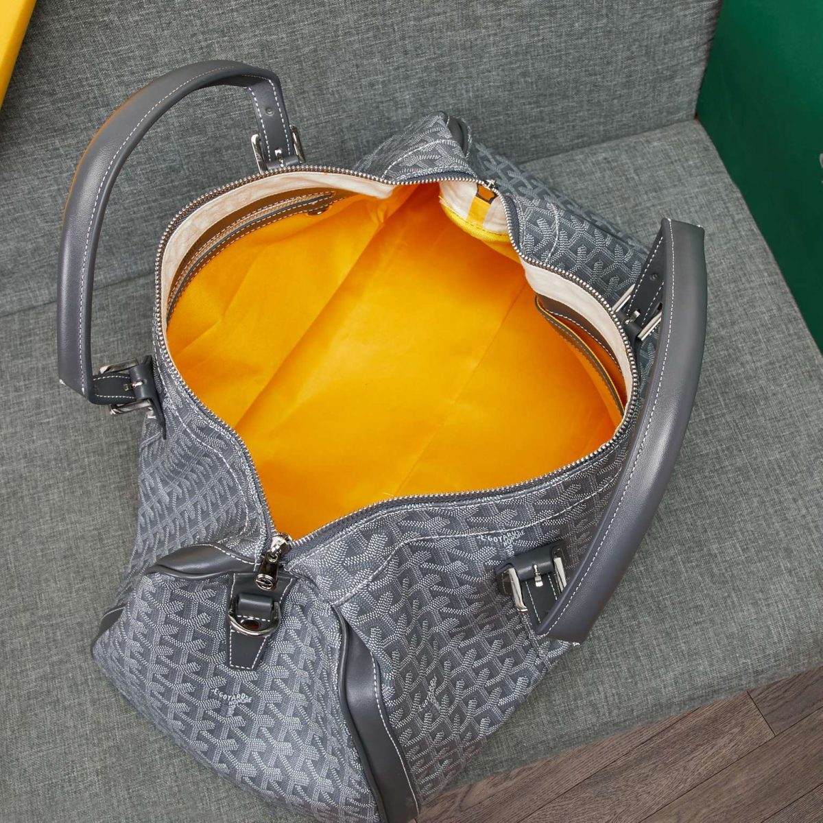 Goyard Bowling Travel Bags Size 48*28*22cm - Image 9