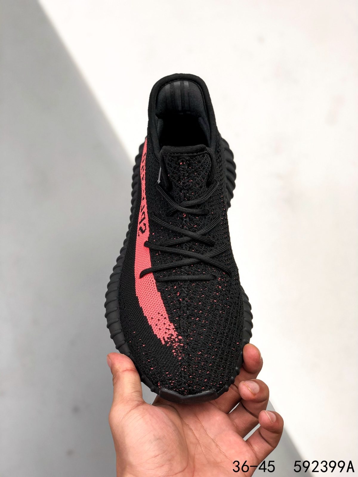 Yeezy 350 Boost 350 V2 Mens/Women Sneakers Shoes Black4 36 - 45 - Image 3