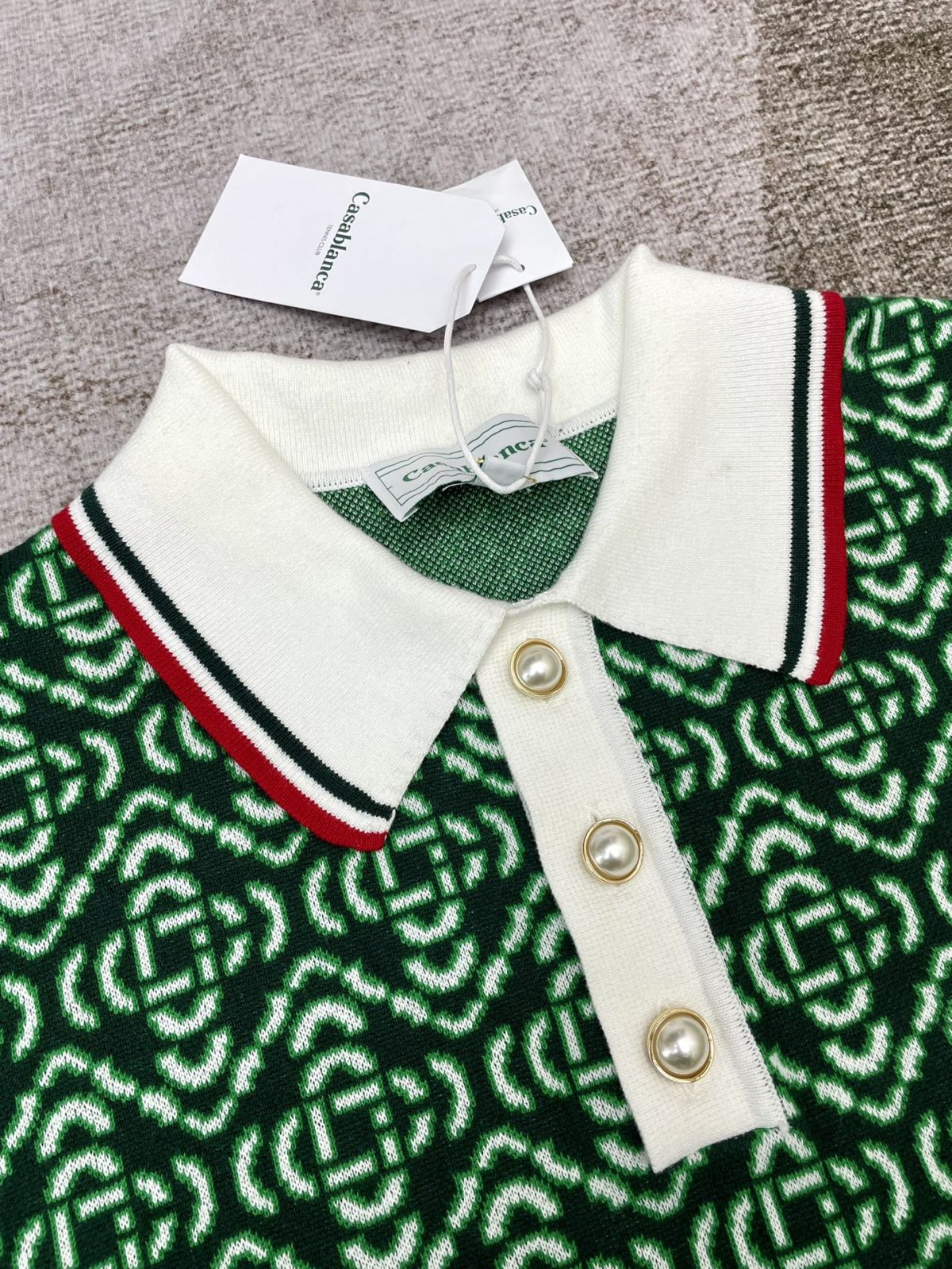 Casablanca Polo Shirt Size S-XL - Image 3