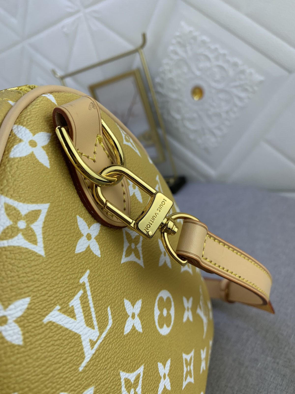 Louis Vuitton Speedy P9 Bandoulière 30 Monogram Leather Travel Bags Size 30*21*7cm - Image 7