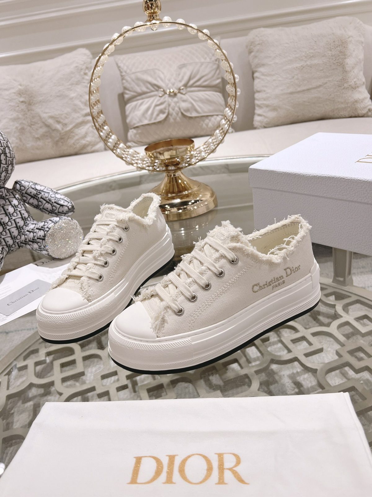Dior Walk'N'Dior Plateau Sneaker Size 36-41 - Image 4