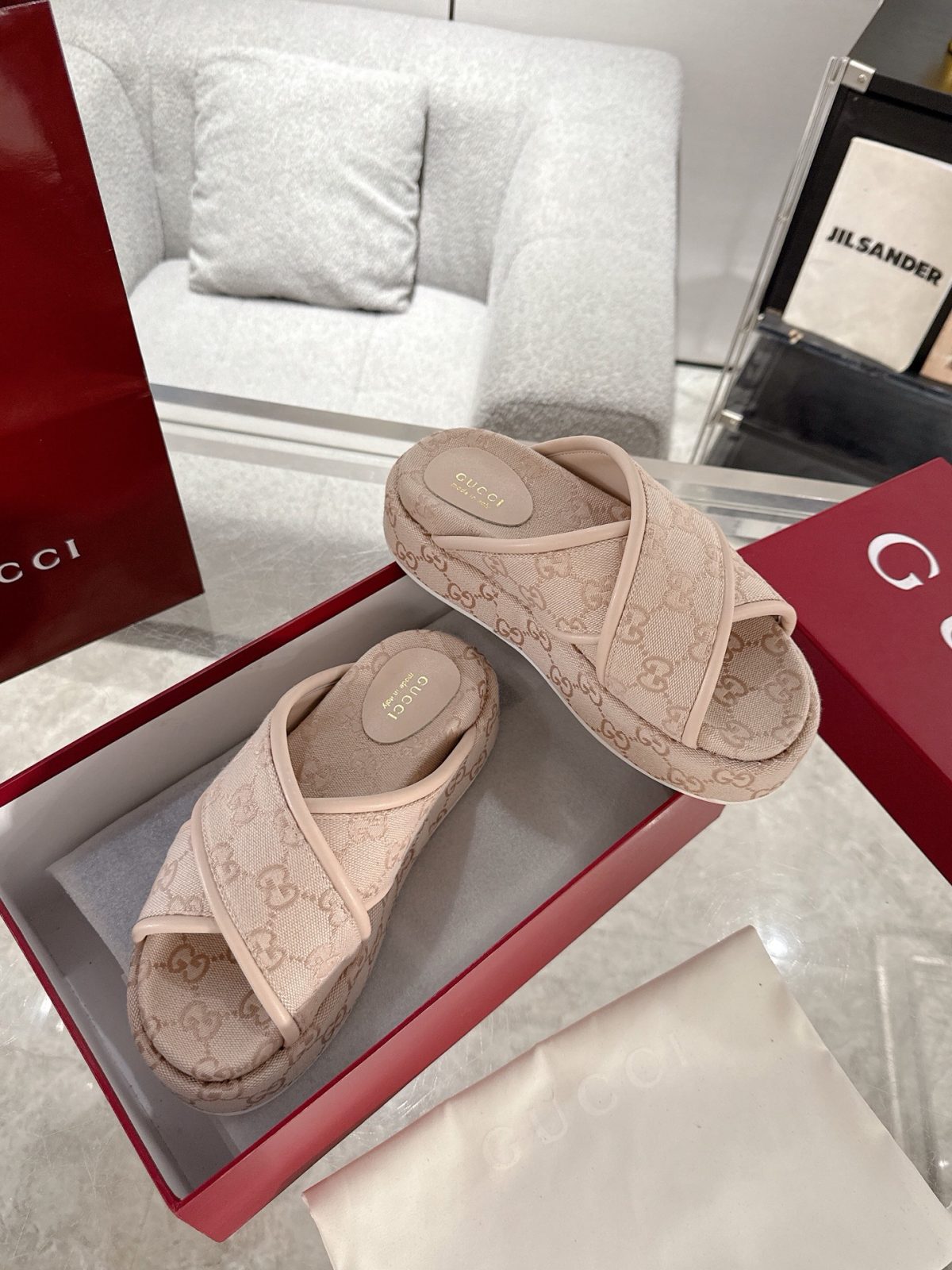 Gucci Platform Sandal Slippers Size 36-44 - Image 5