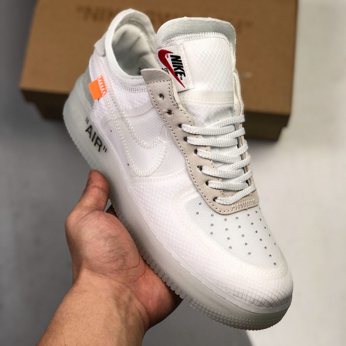 Nike Air Force 1 x OFF White Sneakers Shoes Gr. 36-45 - Image 1