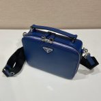 Prada 2VH069 Brique Leather Bags for Men Size 22*16*6cm - Image 4
