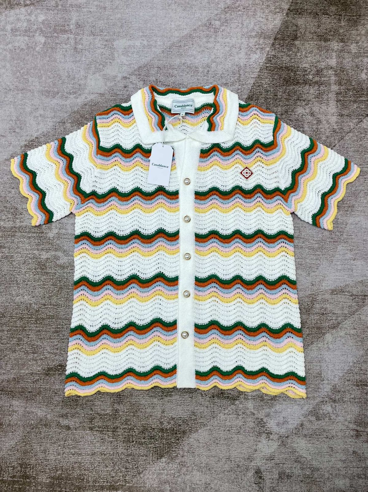 Casablanca Polo Shirt Size S-XL - Image 1