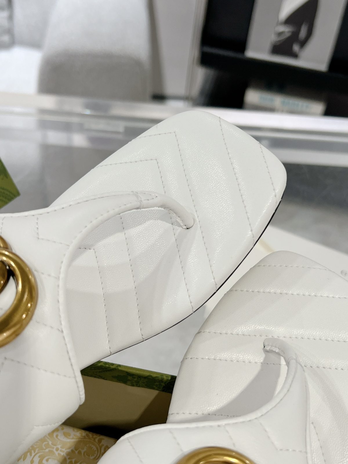 Gucci GG Marmont Slippers Size 36-41 - Image 8
