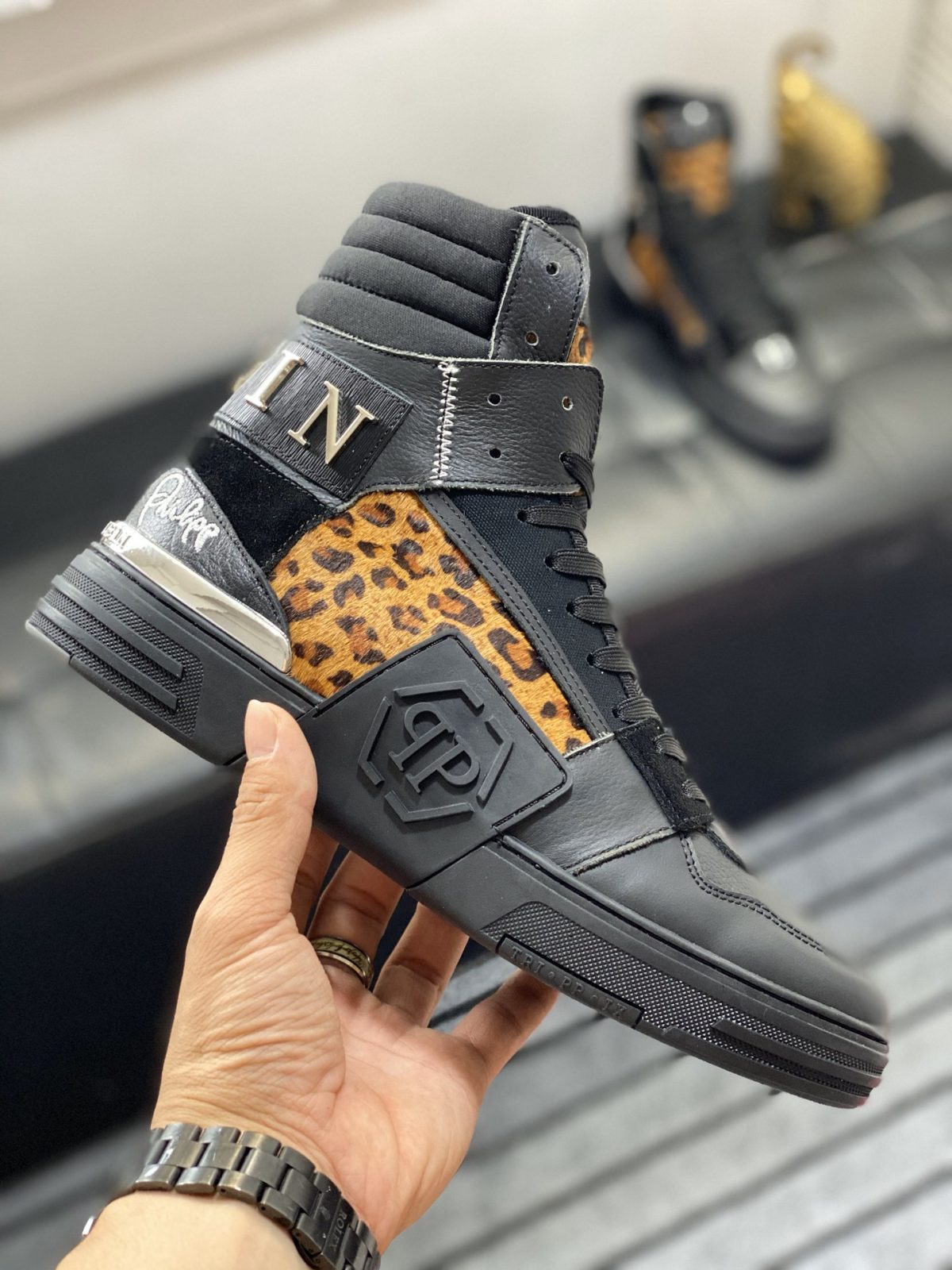 Philipp Plein Mens Outdoor Sneakers Shoes 38 - 45 - Image 3
