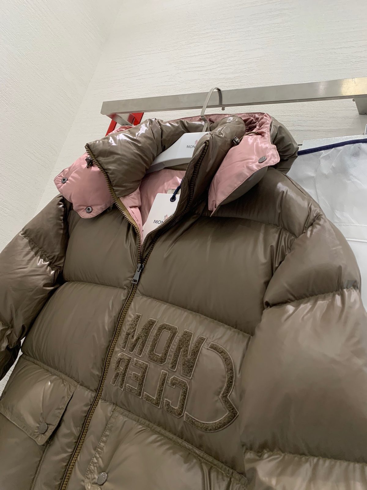 Moncler Abbaye Women Winter Jacket Size 0-3 - Image 3