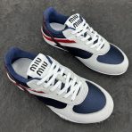 MiuMiu Suede leather and fabric Sneaker Size 35-40 - Image 2