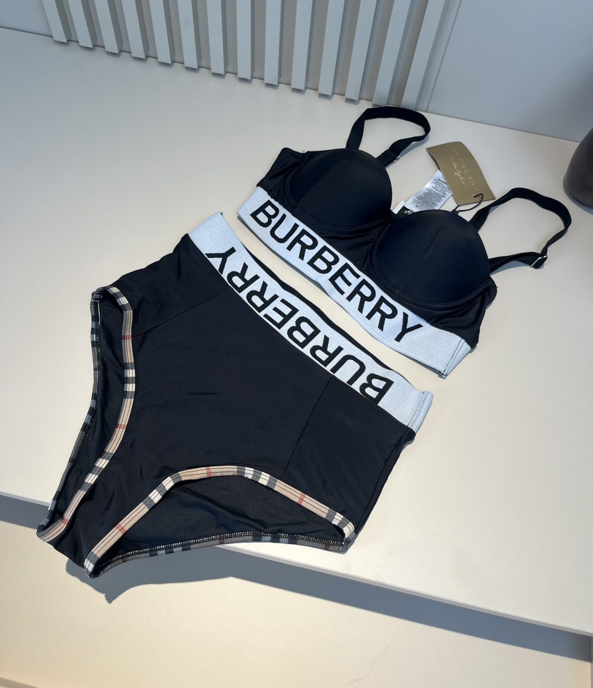 Burberry Swimsuit Size S-XL - Image 1