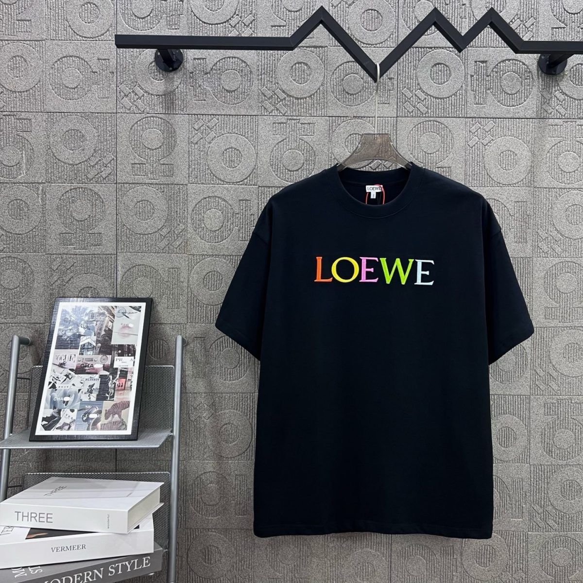 Loewe T Shirt  Embroider Logo Size XS-L - Image 1