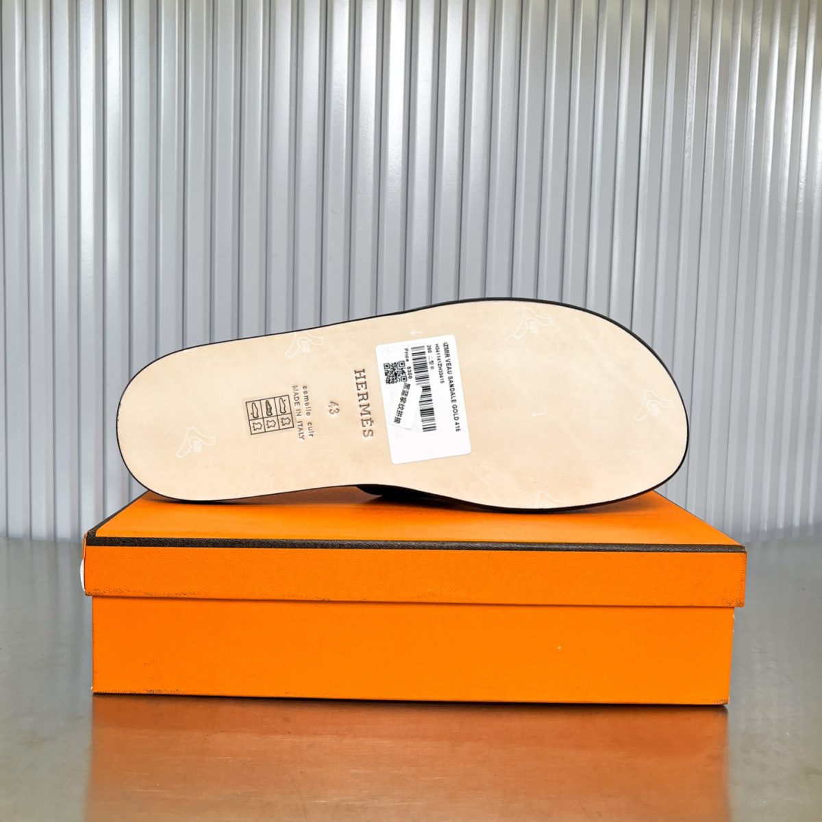 Hermes lzmir Sandals Size 40-45 - Image 6