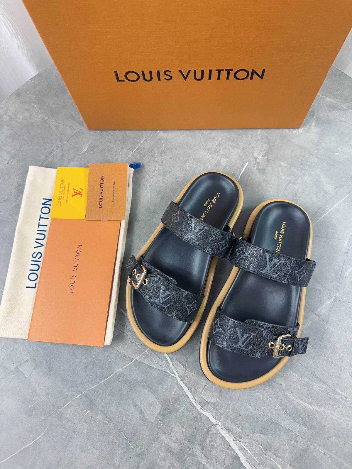 Louis Vuitton 2024ss Slippers Size 36-45 - Image 3