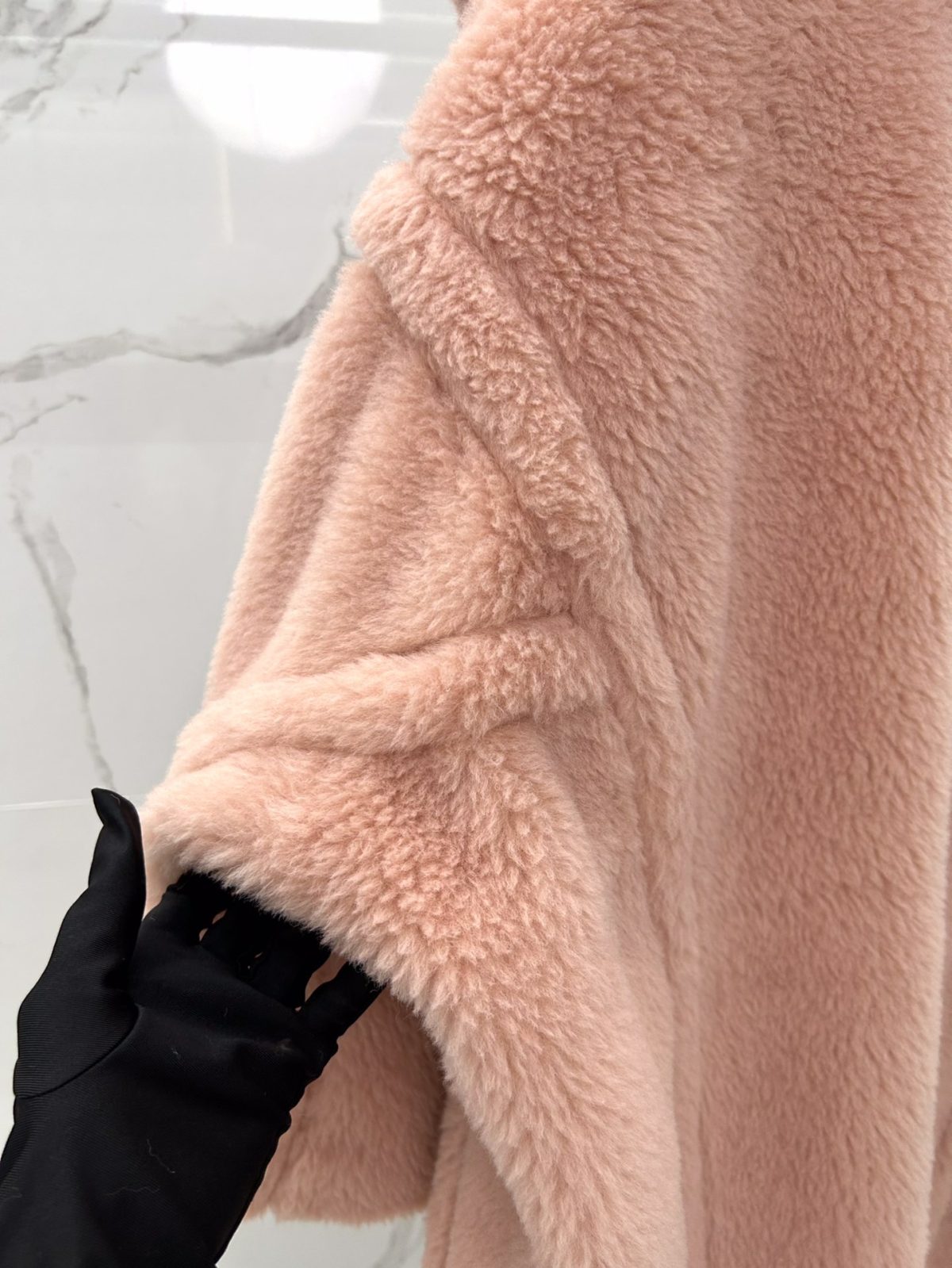 Max Mara Teddy fur long coat Size XS-M - Image 7