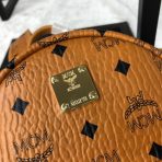 MCM Stark Side Studs Backpack in Visetos 4-Size - Image 6