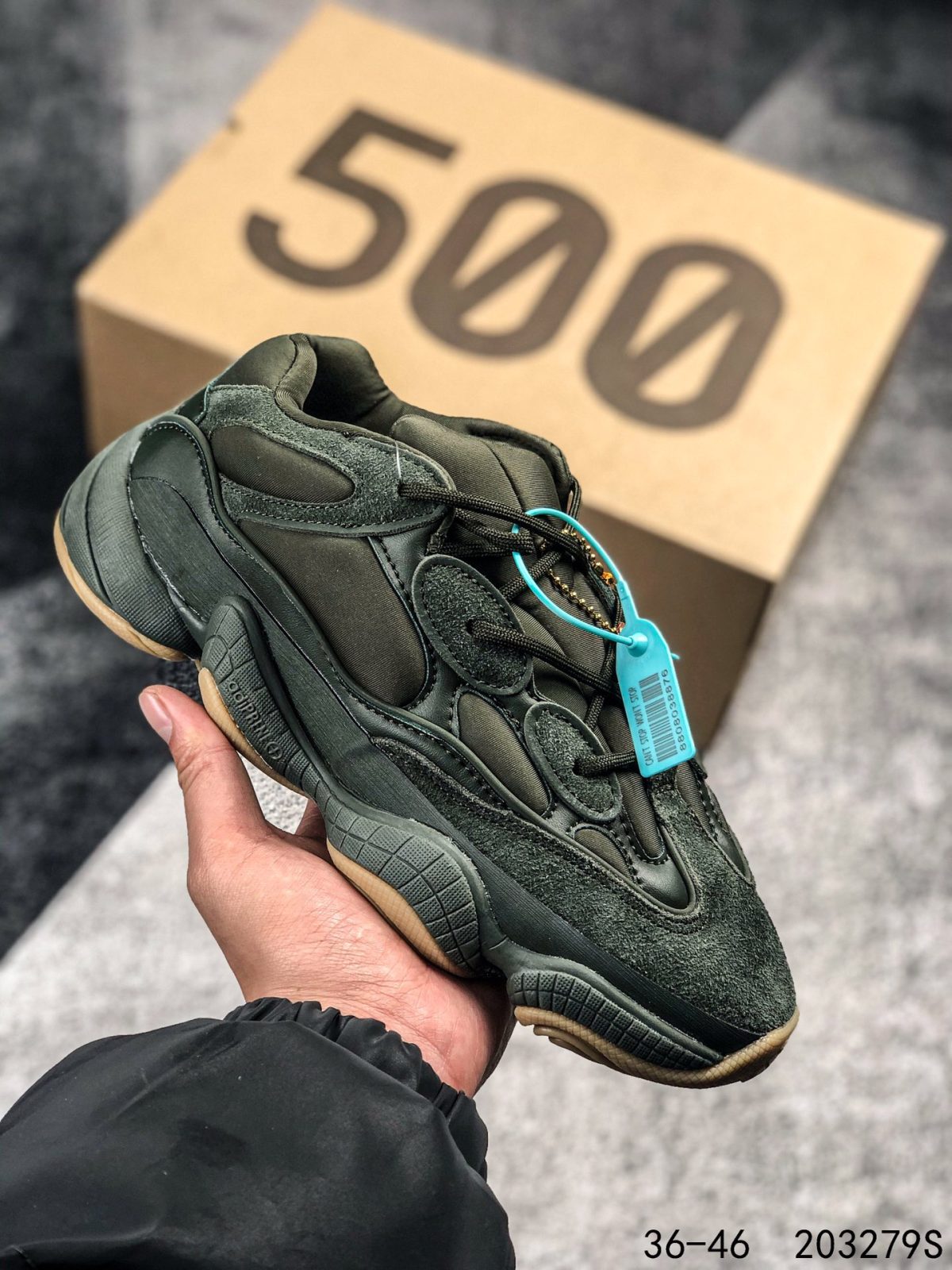 Yeezy 500 Mens/Women's Sneakers Shoes 36 - 46 - Image 1