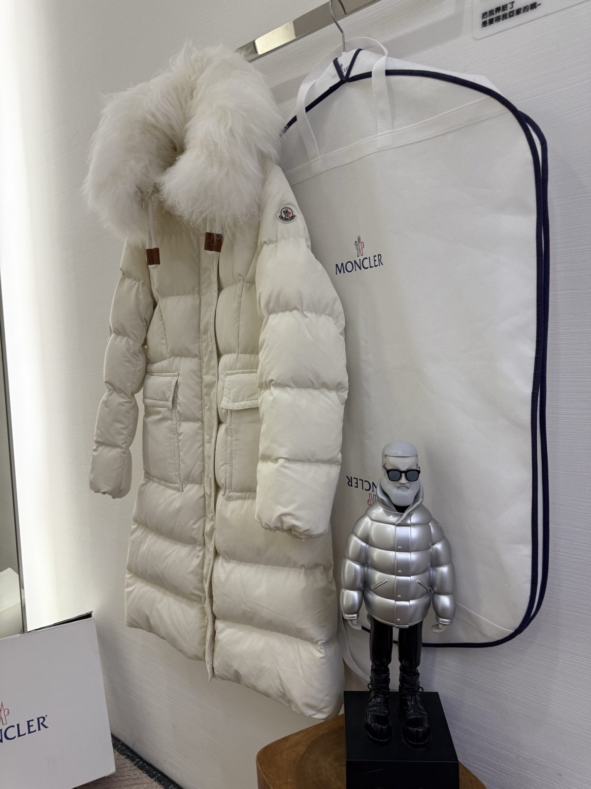 Moncler Women Bosona Long Down Jacket Size S-XL - Image 2