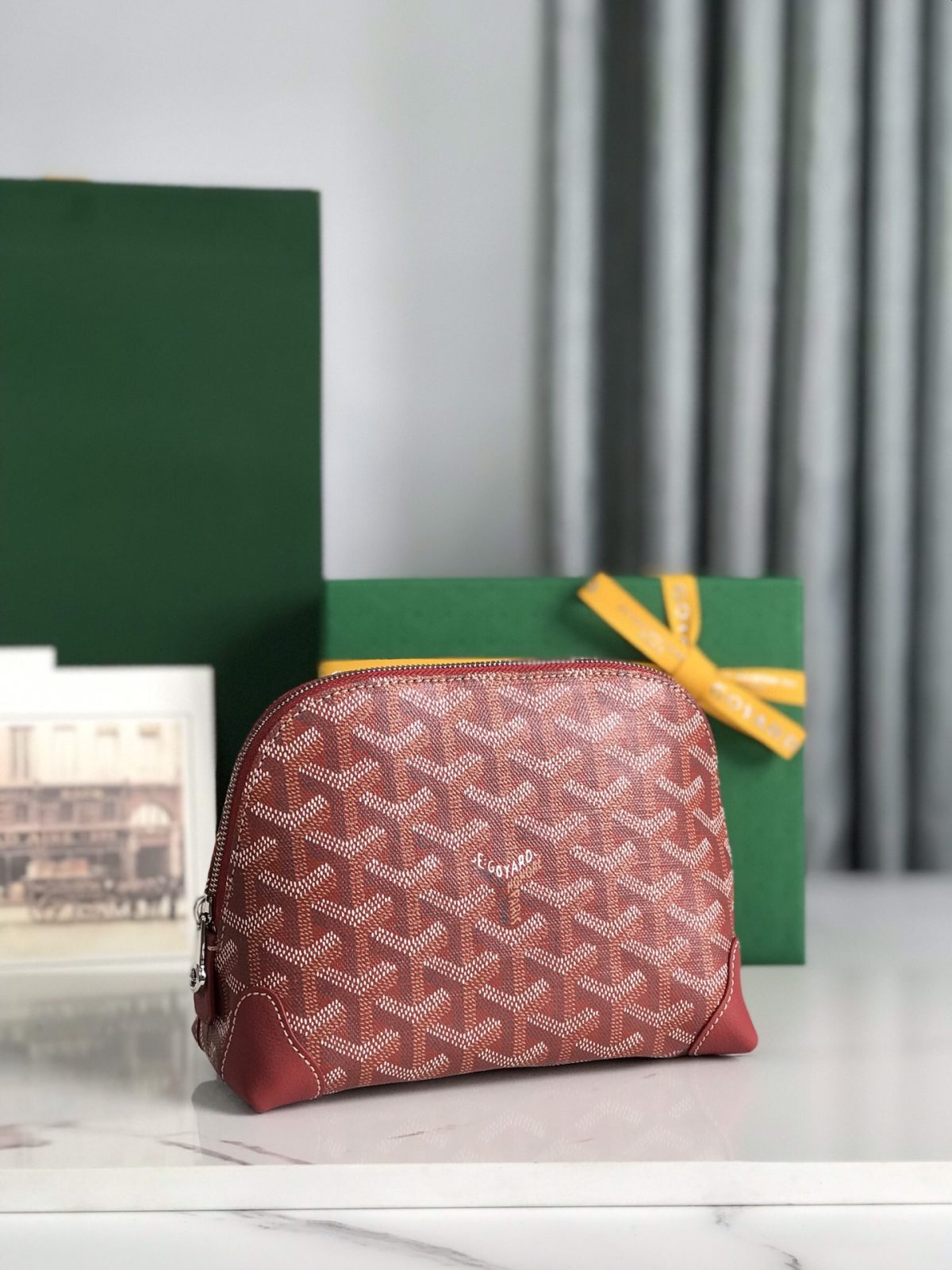 Goyard Vendome Pouch Clutch Size 17.5*14*6.5cm - Image 2