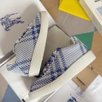 Burberry 2024 New Check Knit Box Sneaker Size 36-45 - Image 6
