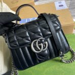 Gucci GG Marmont Top Handle Bags for Women Size 21*15.5*8cm - Image 2