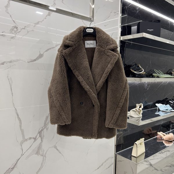Max Mara Teddy fur Short coat Size XS-M
