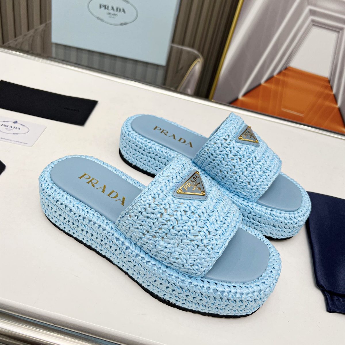 Prada 2024 New Monolith sandals Size 36-41 - Image 1