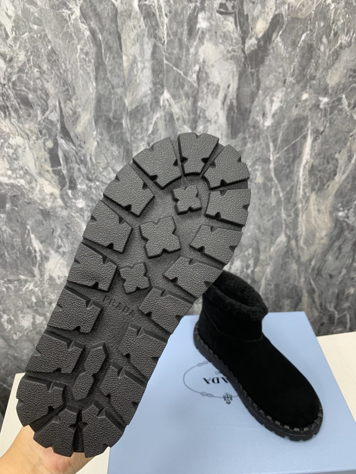 Prada Women Snow Boots Black Size 36-41 - Image 9