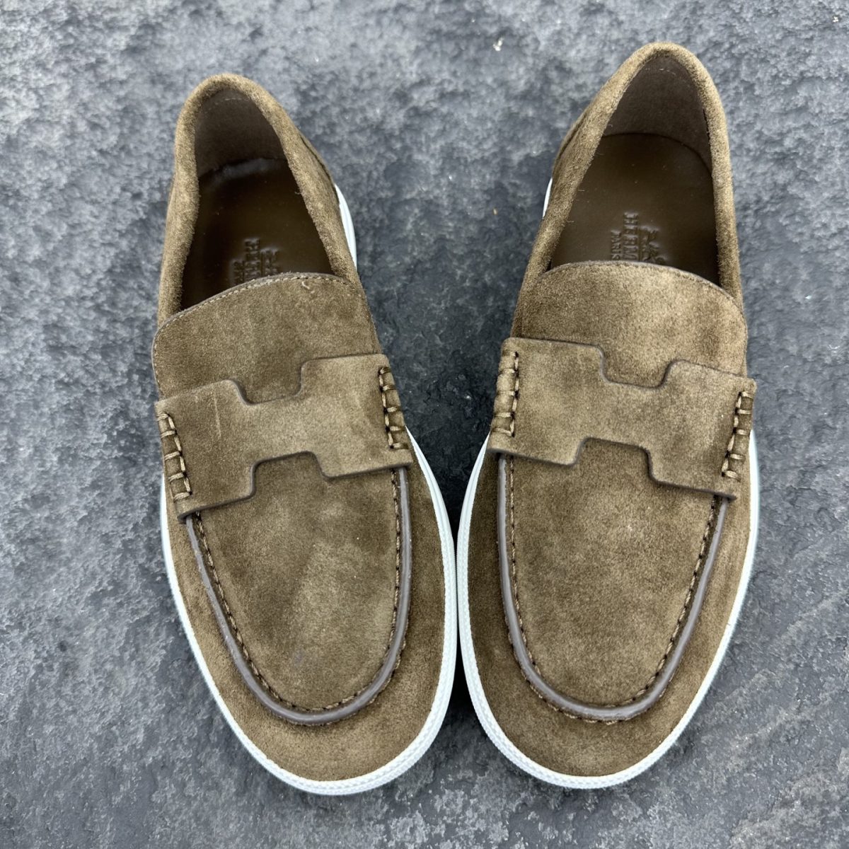 Hermes Job Unisex Loafers Size 35-46 - Image 3