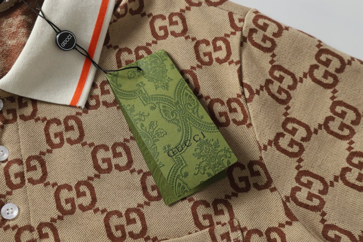 Gucci GG Polo Shirt Size S-2XL - Image 4