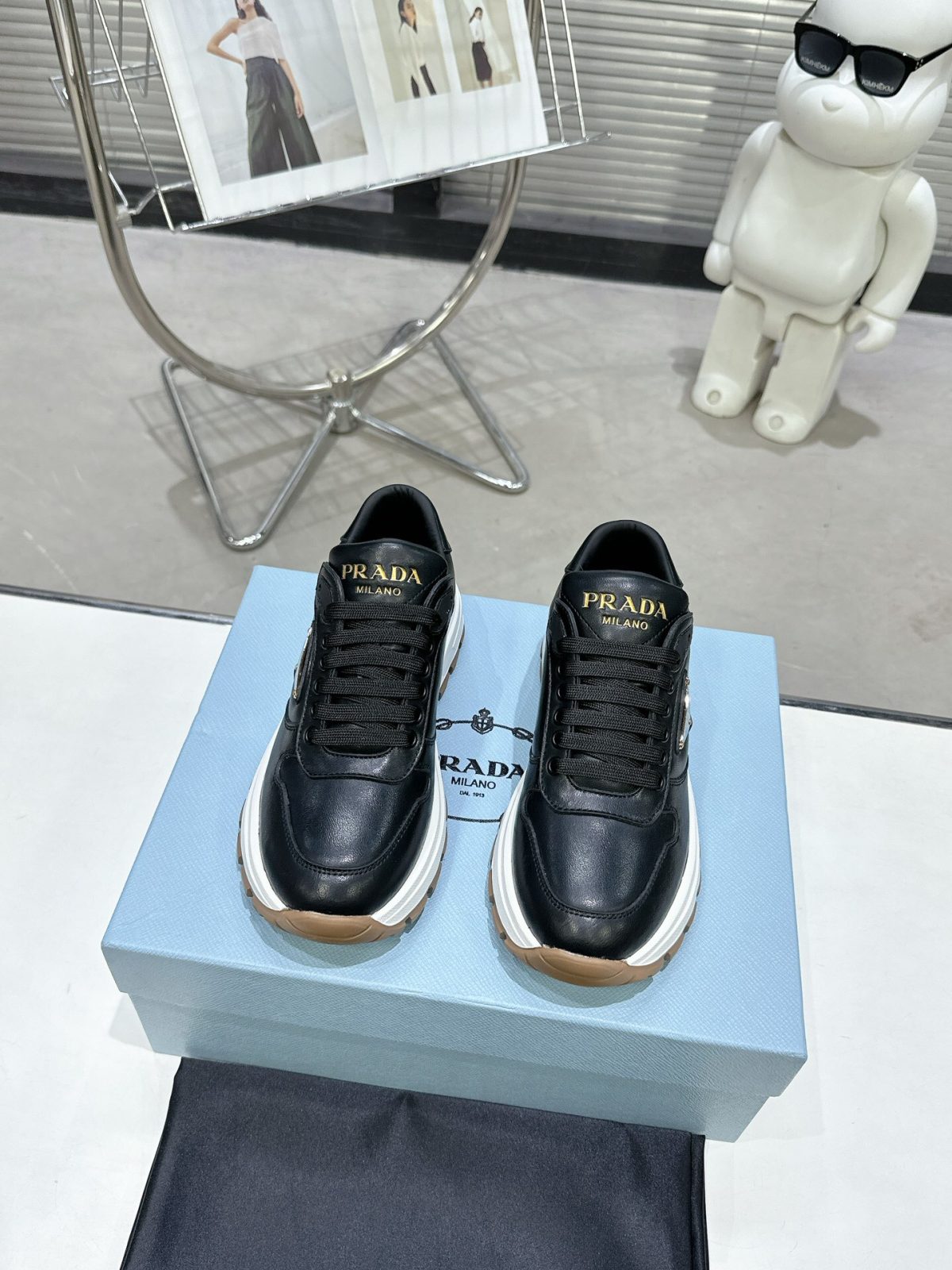 Prada 2024 New Leather sneaker Size 36-45 - Image 7