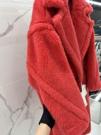 Max Mara Teddy fur long coat Size XS-M - Image 4