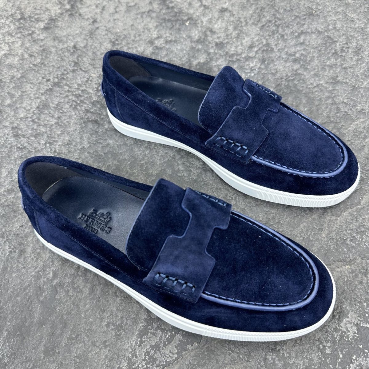 Hermes Job Unisex Loafers Size 35-46 - Image 2