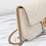 Gucci GG Marmont Women Shoulder Bags 21*12*5cm - Image 5
