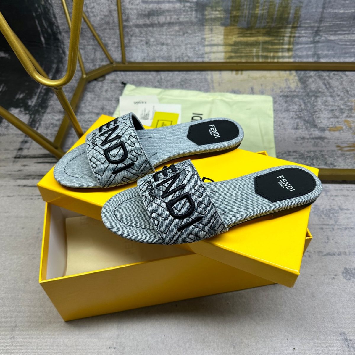 Fendi Slippers Size 36-42 - Image 1