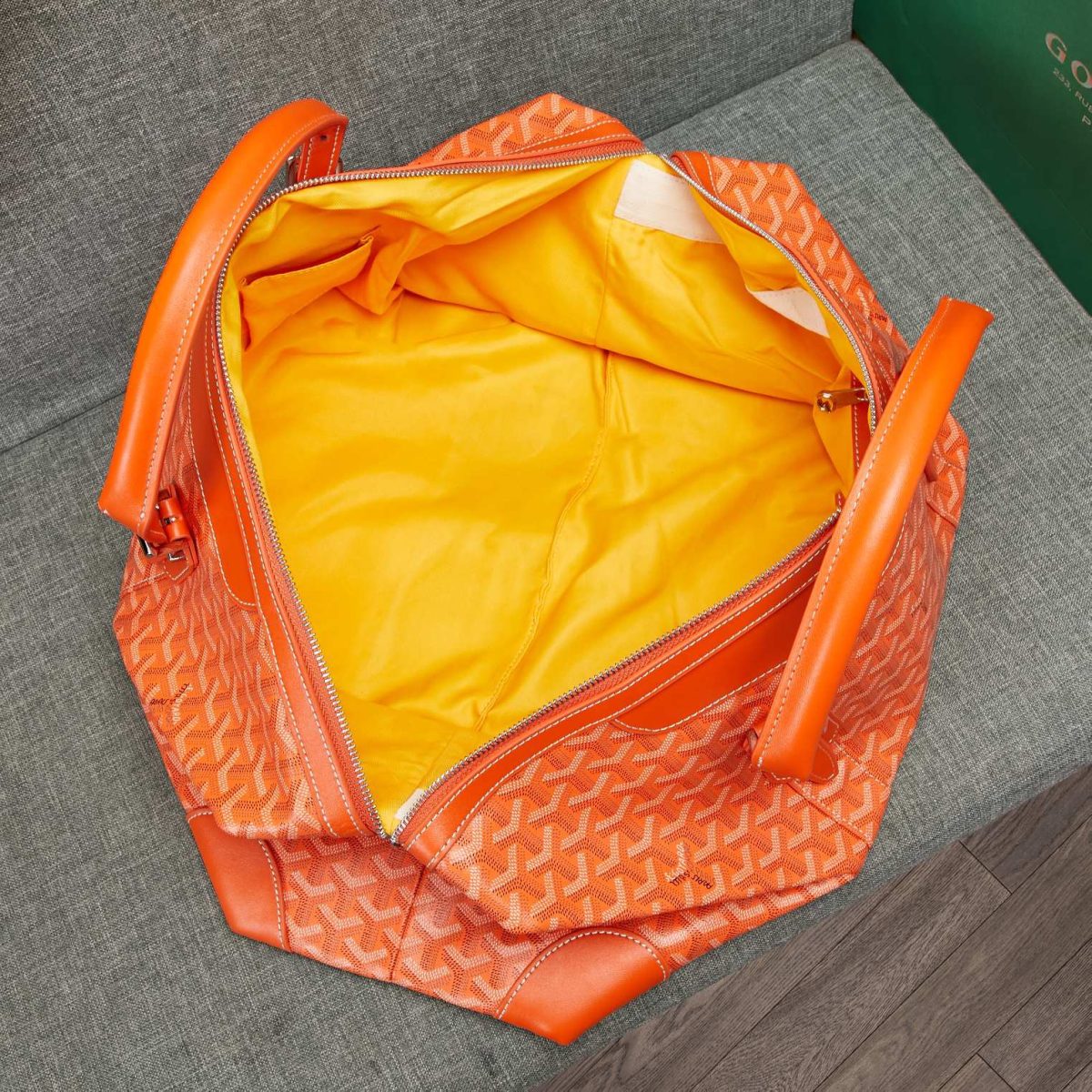 Goyard Bowling Travel Bags Size 48*28*22cm - Image 7