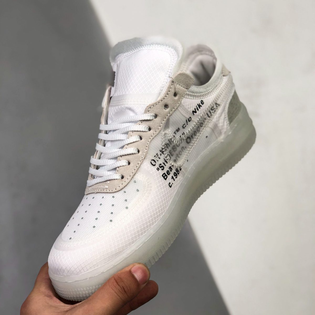 Nike Air Force 1 x OFF White Sneakers Shoes Gr. 36-45 - Image 3