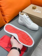 Christian Louboutin Lou Spikes High-Top Sneaker Size 36-46 - Image 9