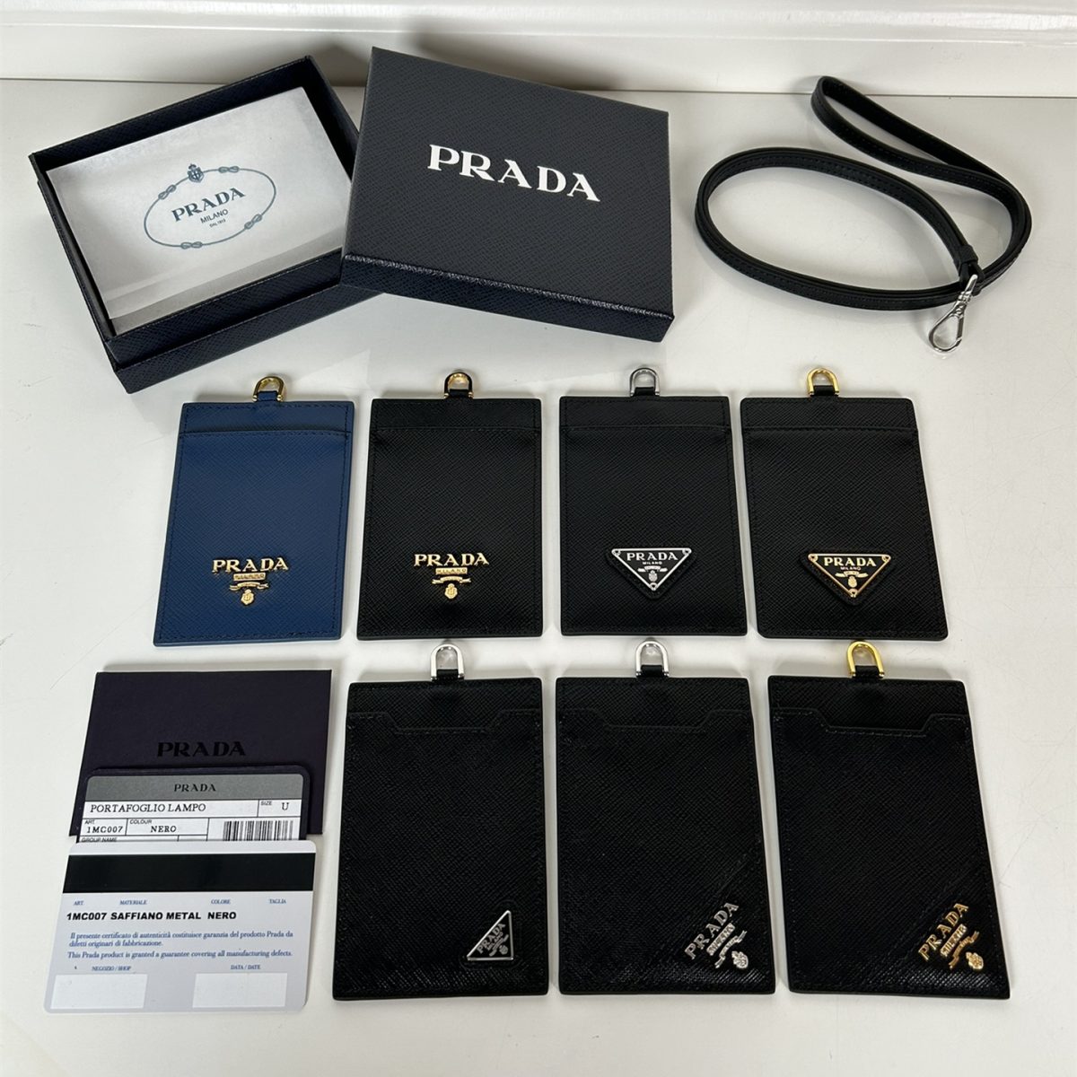Prada Card Holder Size 10*7cm - Image 1