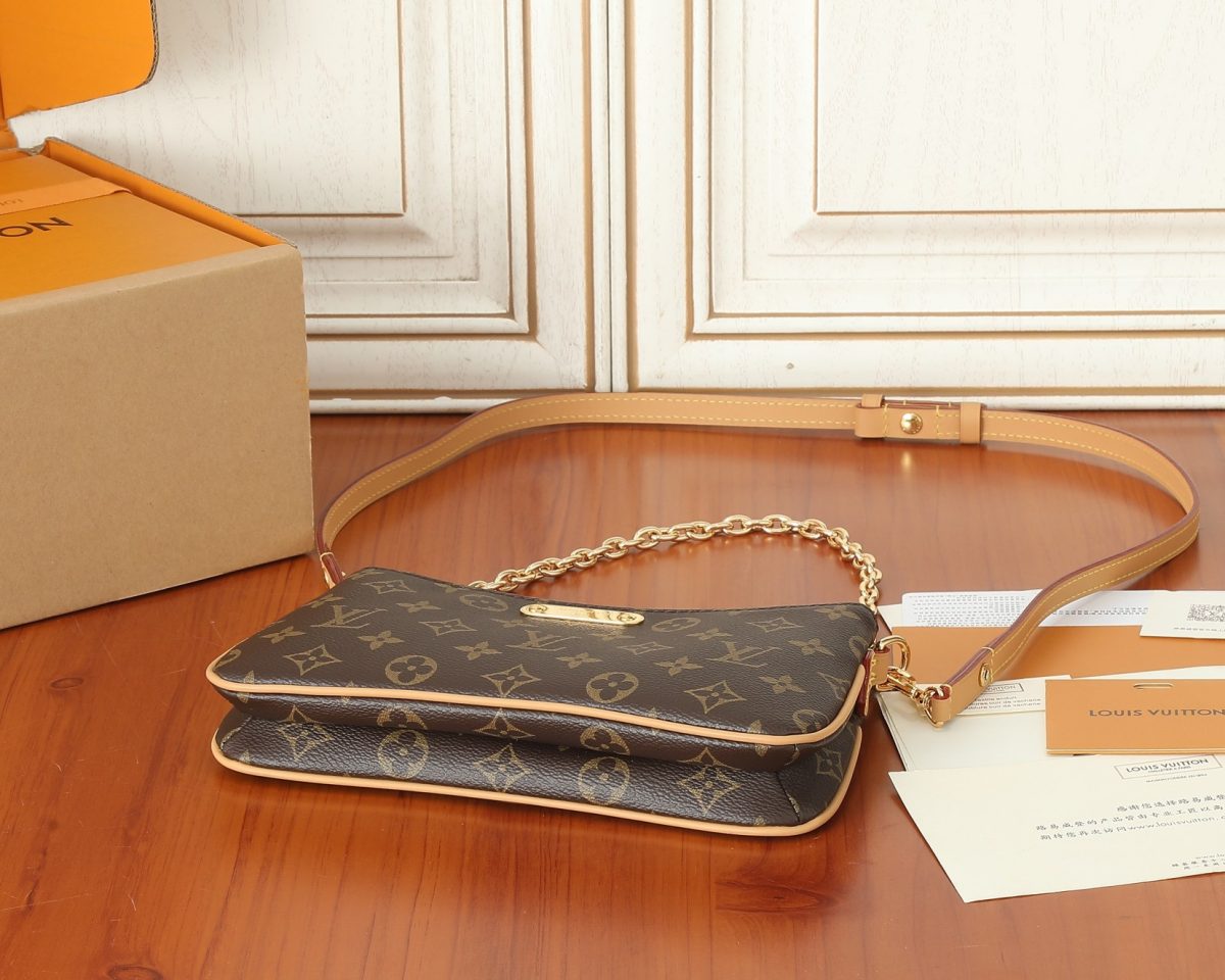 Louis Vuitton M83008 Liv Pochette Shoulder Bag Size 24.5*13.5*6.5cm - Image 7