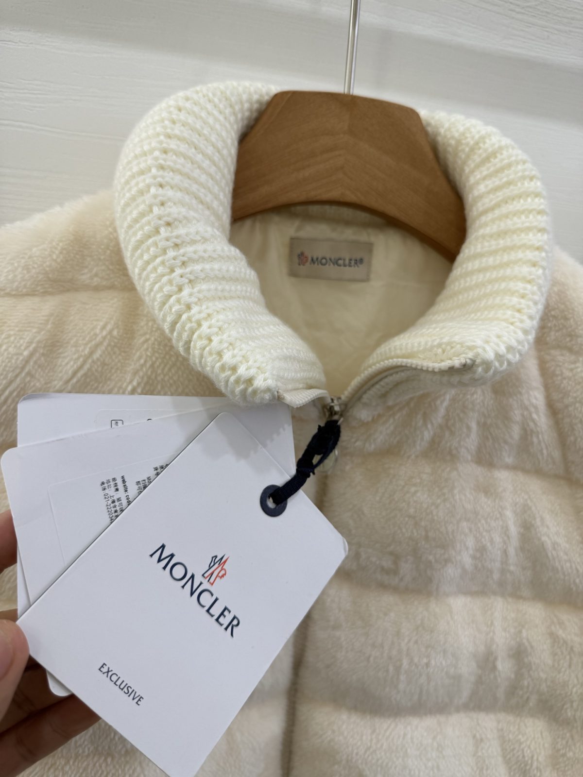 Moncler 25SS Teddy bear fur Women Down Jacket Size S-XL - Image 8