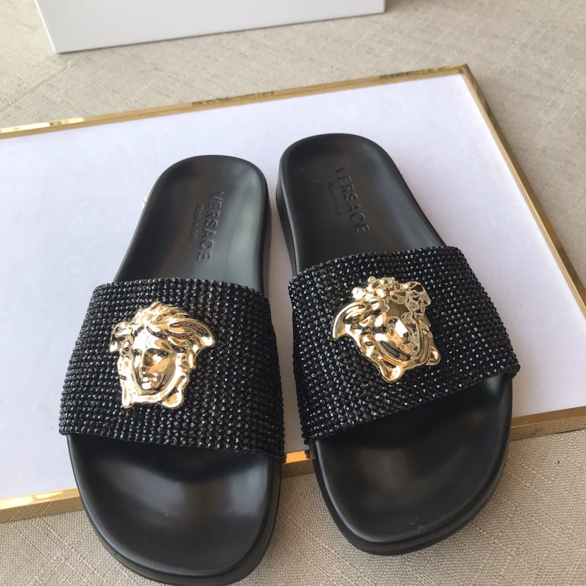 Versace Mens Women Sandals Gr. 36-46 - Image 7