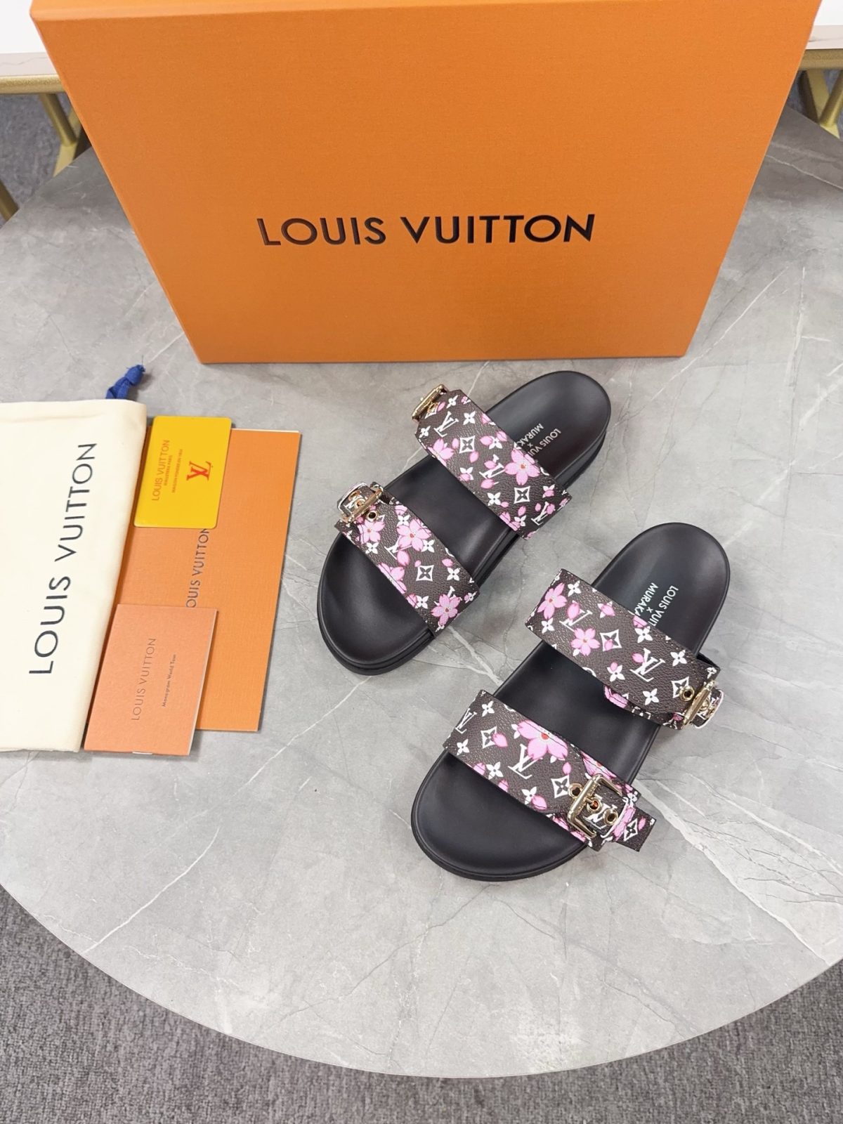 Louis Vuitton Pool Pillow Flat Comfort Slippers Size 36-46 - Image 2