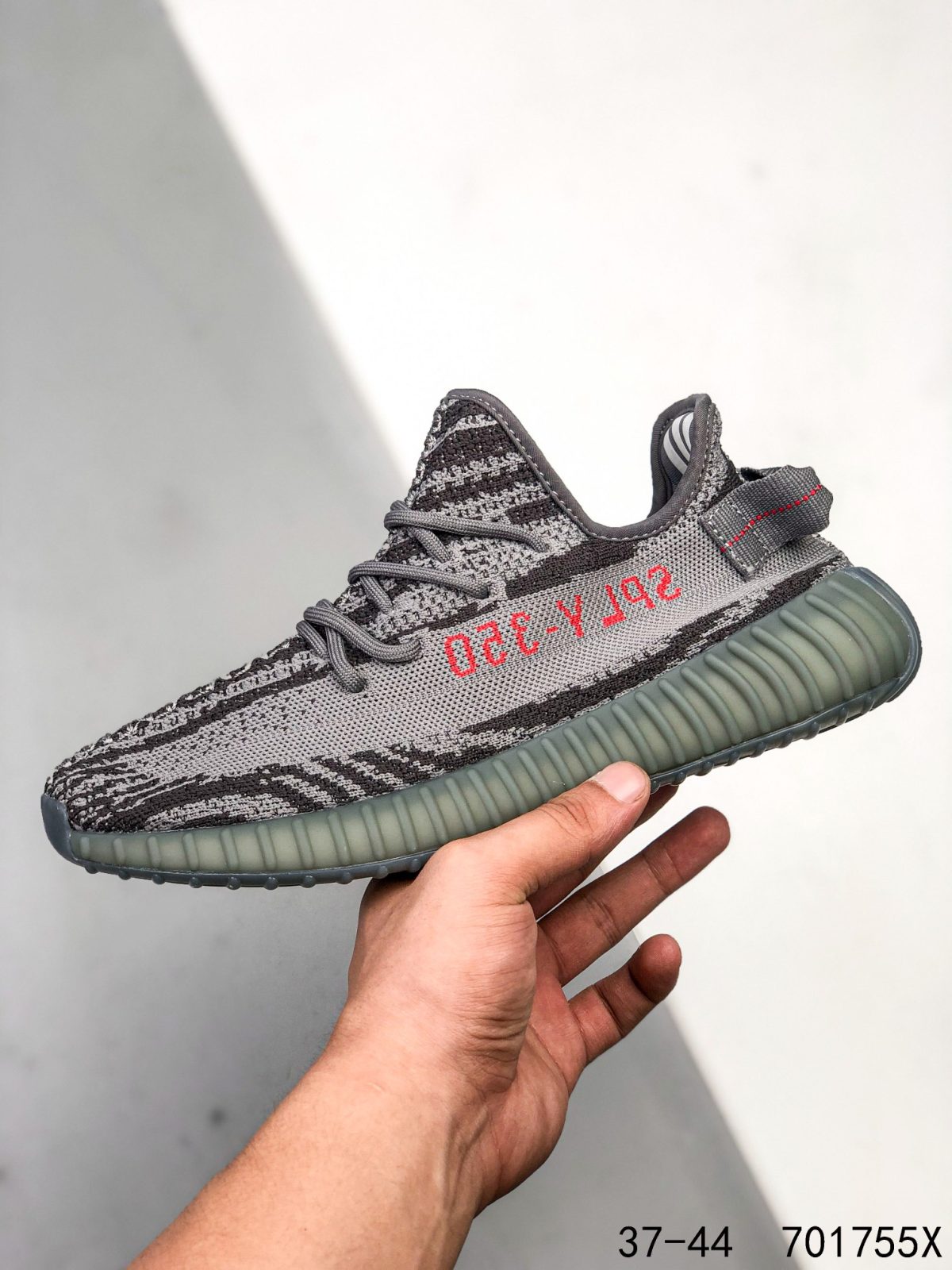 Yeezy 350 Boost 350 V2 Mens/Women Sneakers Shoes Dark Gray 36 - 45 - Image 5