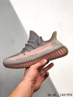 Yeezy 350 Boost 350 V2 Mens/Women Sneakers Shoes Dark Gray 36 - 45 - Image 8