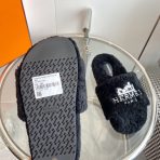 Hermes 23fw Women Winter Slippers Size 36-40 - Image 9