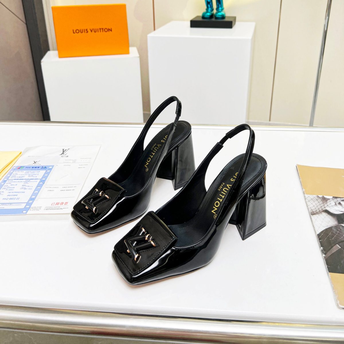 Louis Vuitton Shake Slingback Pumps Size 35-41 6-Color - Image 1